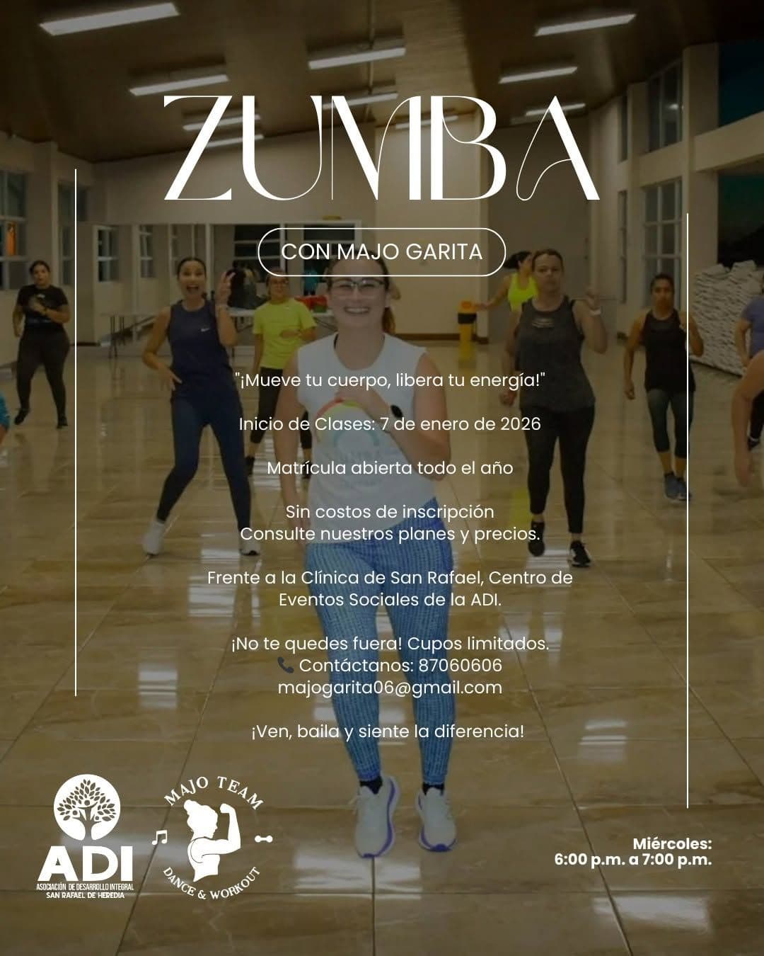 Curso de Zumba: Baila, Diviértete y Ponte en Forma